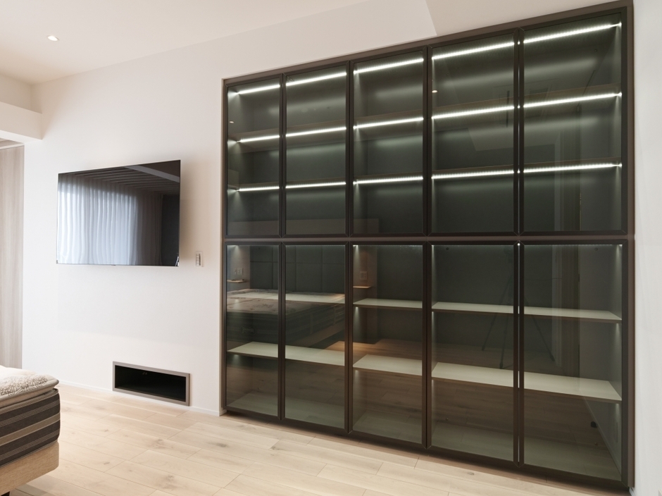 お店のようなディスプレイスペースも実現