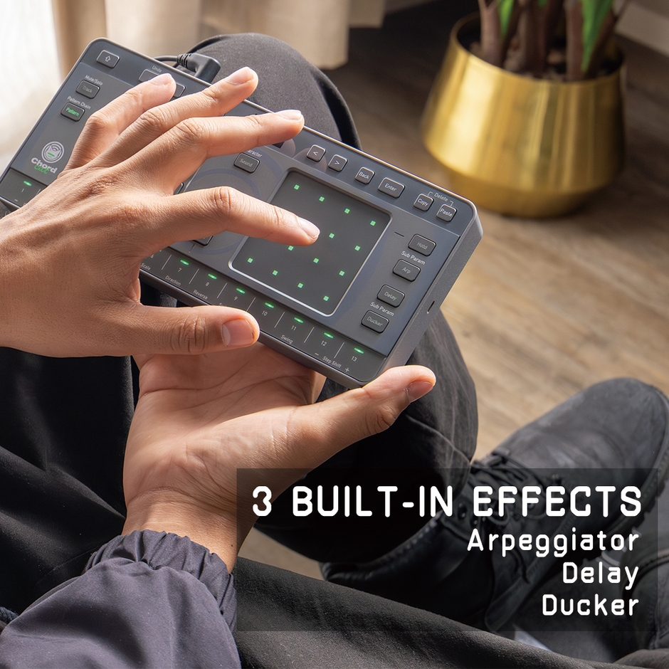 3種類のエフェクト機能