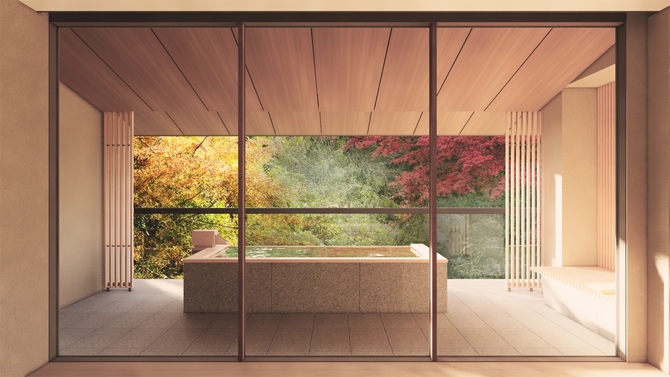 特別室 翠林 展望露天風呂