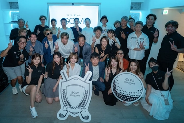 「GOLVI GOLF LOUNGE GINZA」オープン記念！ 著名人やゴルフ関係者が集まりReception Partyを8月30日に開催