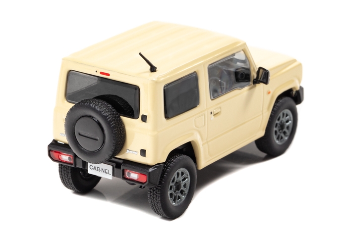 1/43 スズキ ジムニー XC (JB64W) 2018 Chiffon Ivory Metallic / オプショングリル:後
