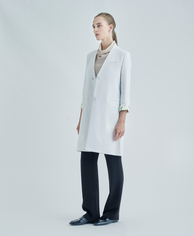 Plantica・ノーカラーコート イエロー