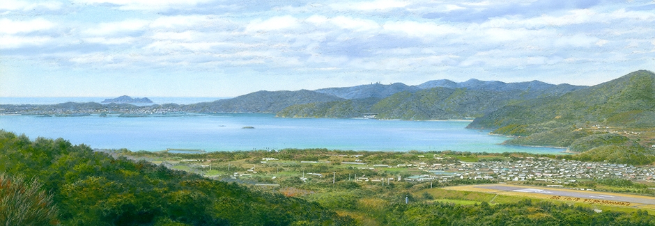 鬼岳から臨む野々切