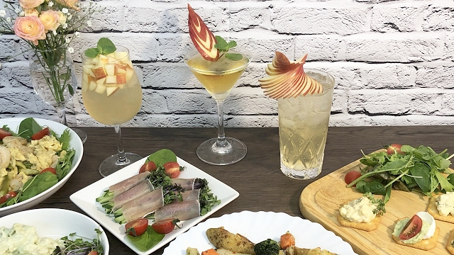 自分好みのカクテルが作れます