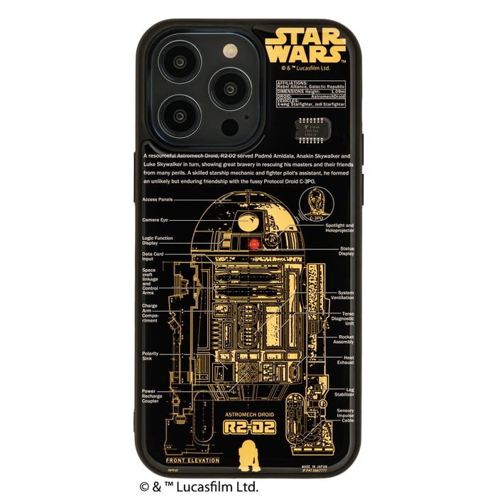 FLASH R2-D2 基板アート iPhone 14Pro Maxケース