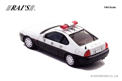 1/64 ホンダ プレリュード (BB4) 警視庁交通機動隊車両:左後