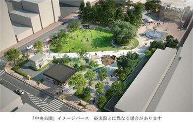 関西初の都市公園リノベーション協定制度を活用し 「居心地が良く歩きたくなる」まちづくりを目指す 「阪神尼崎駅前 中央公園」3月29日（土）  リニューアルオープン！