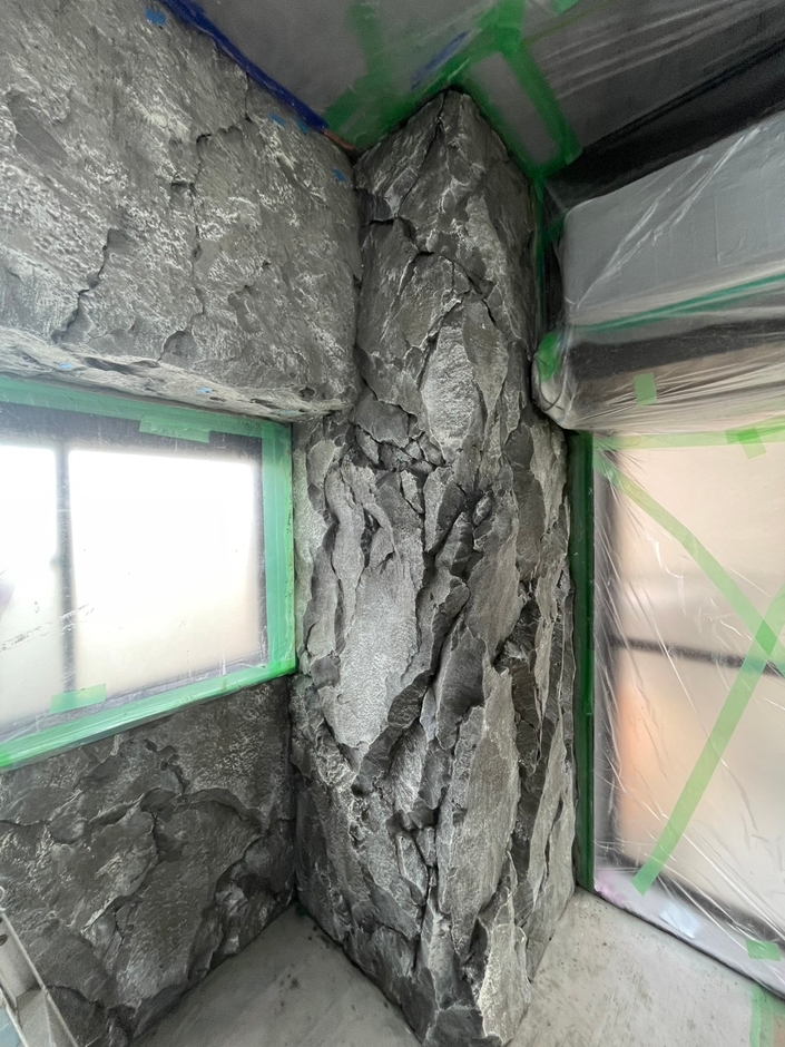 モルタル造形施工