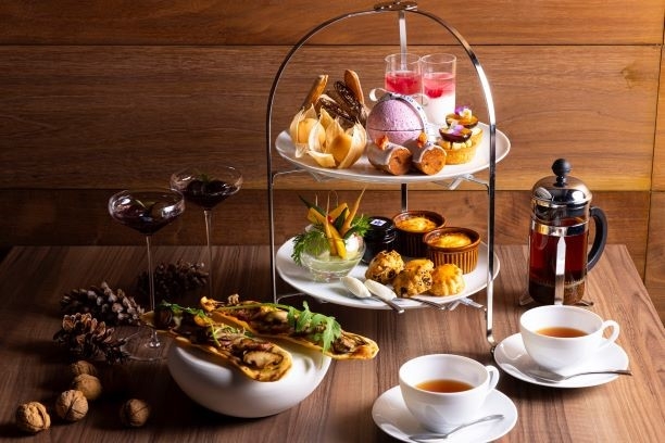 秋のアフタヌーンティー(季節により内容は異なります)