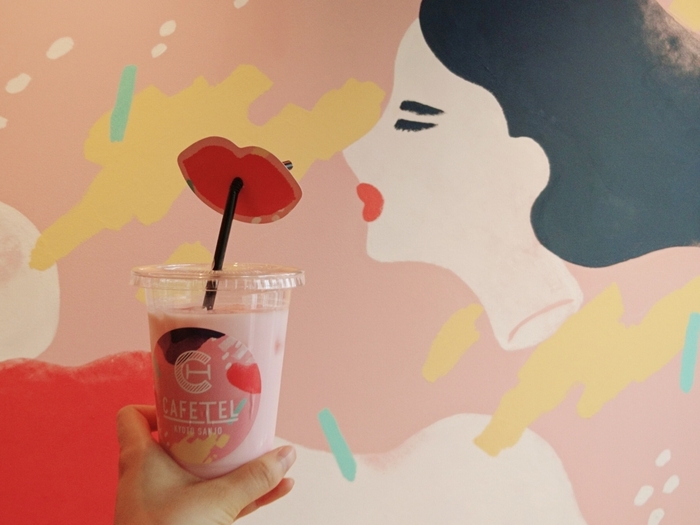 宿泊者特典 いちごミルク