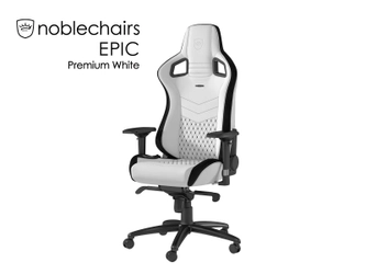 ドイツの高級ゲーミングチェアnoblechairsに新モデル登場　 純白レザーがまぶしいプレミアムホワイトを4月26日新発売
