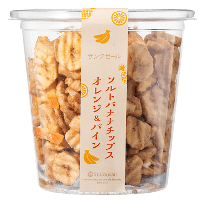 ソルトバナナチップス オレンジ&パイン