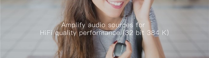 HiFiクオリティの音質にアップコンバート(32bit/384kHz)