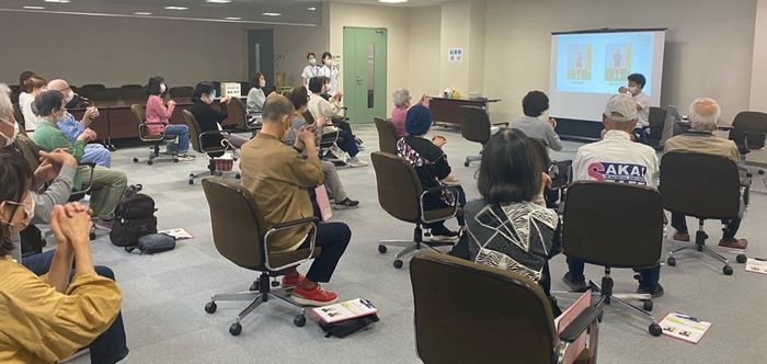 令和7年(2025年)4月、「ともに生きる会」の様子