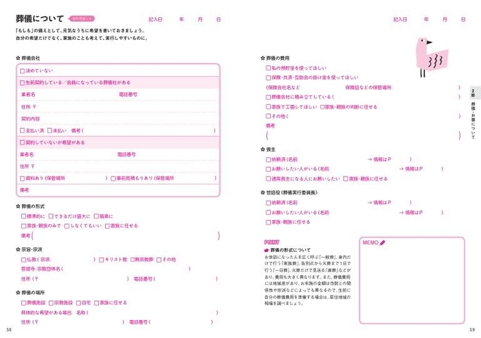 ［葬儀について］
