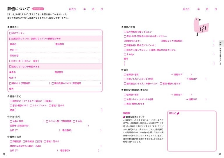 ［葬儀について］
