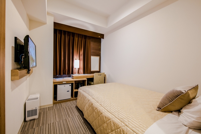 全125室あるシングルルーム