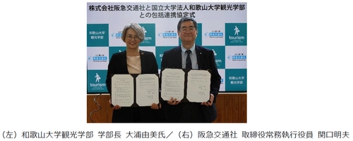 阪急交通社と和歌山大学観光学部が 産学連携に関する協定を締結 ～観光人材育成と教育・研究を包括的に推進～