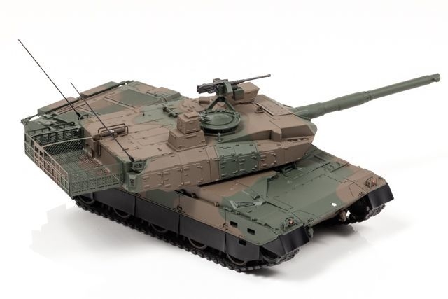 10式戦車：右前(砲塔可動)