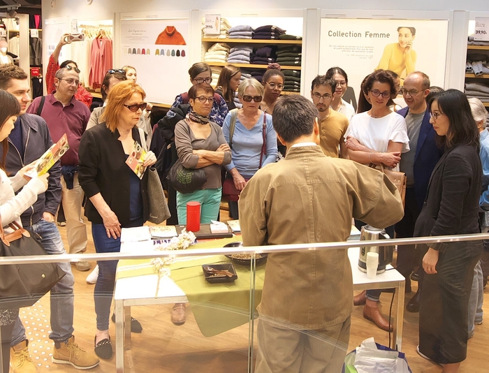 茶匠 松田 お茶パフォーマンス