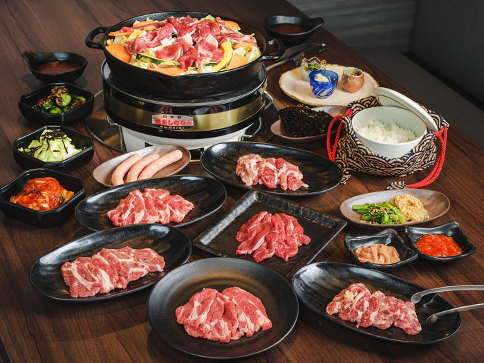 特選生ラム肉食べ放題(炭火成吉思汗　北ジン)