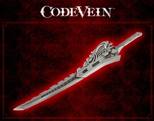 「CODE VEIN」主人公の片手剣がペーパーナイフに