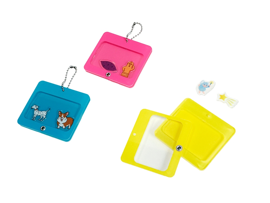 アクリルスライドキーホルダー