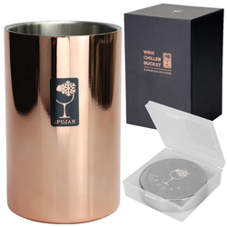 氷なしで約5時間適温を保つ断熱二重壁ステンレス製ワインクーラー　 IPUJAN Wine Chiller Bucketが 「Amazon 新生活セール Final」に最大30％OFFの特別価格で参加