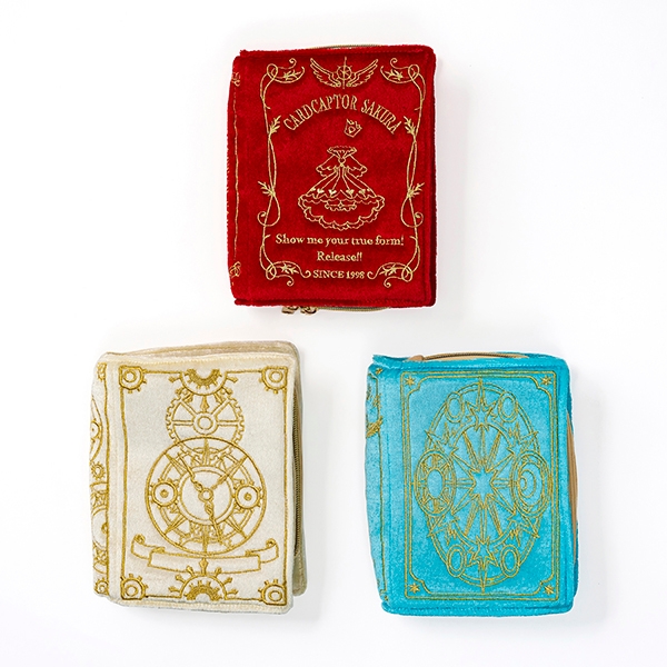 ブックポーチ：各1,100円(3種展開)