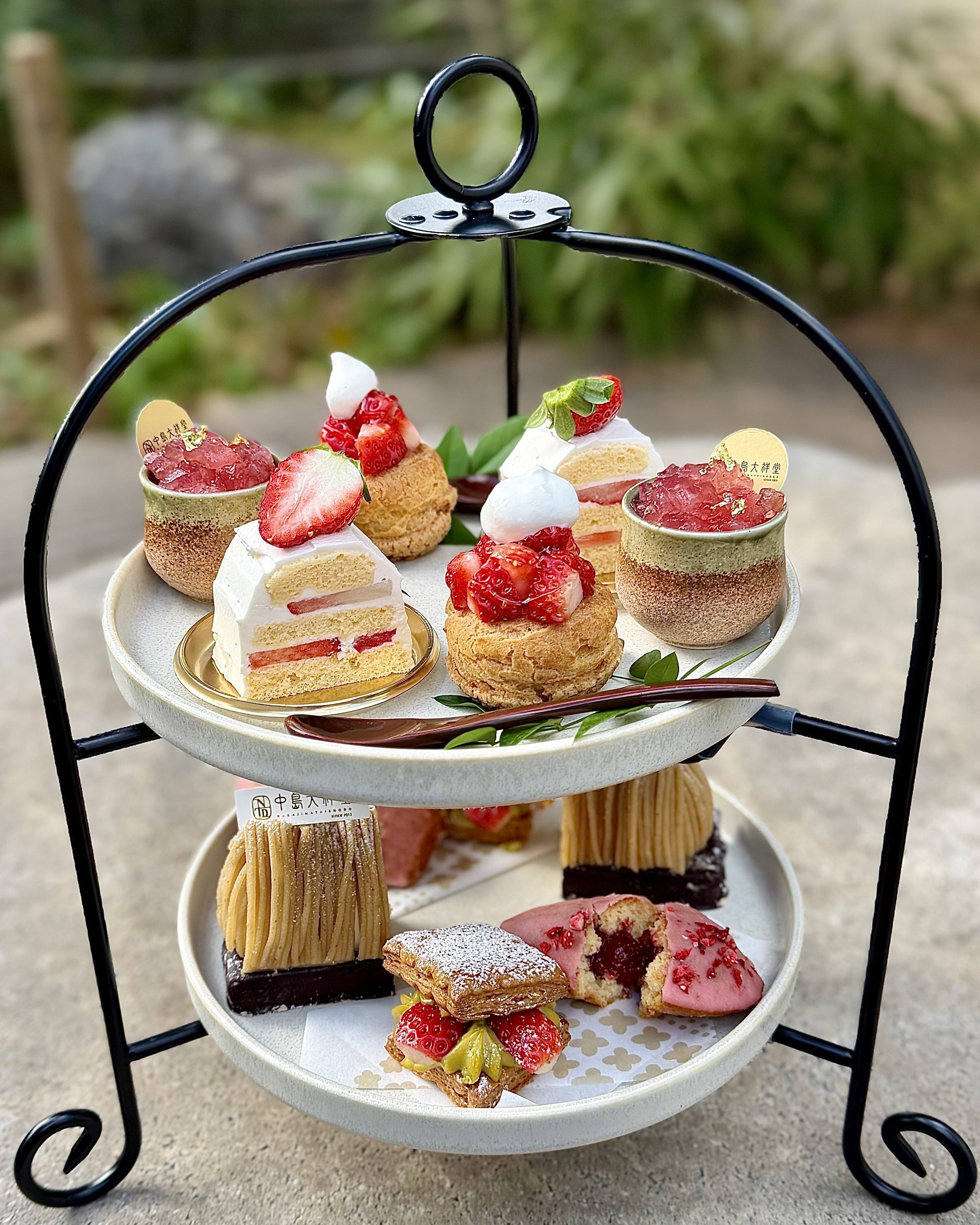 アフタヌーンセット~贅沢丹波いちご~/丹波本店限定