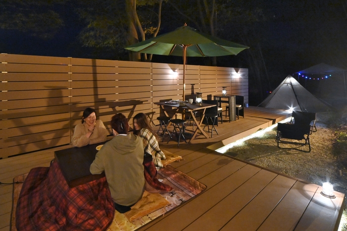 コタツでキャンプ?