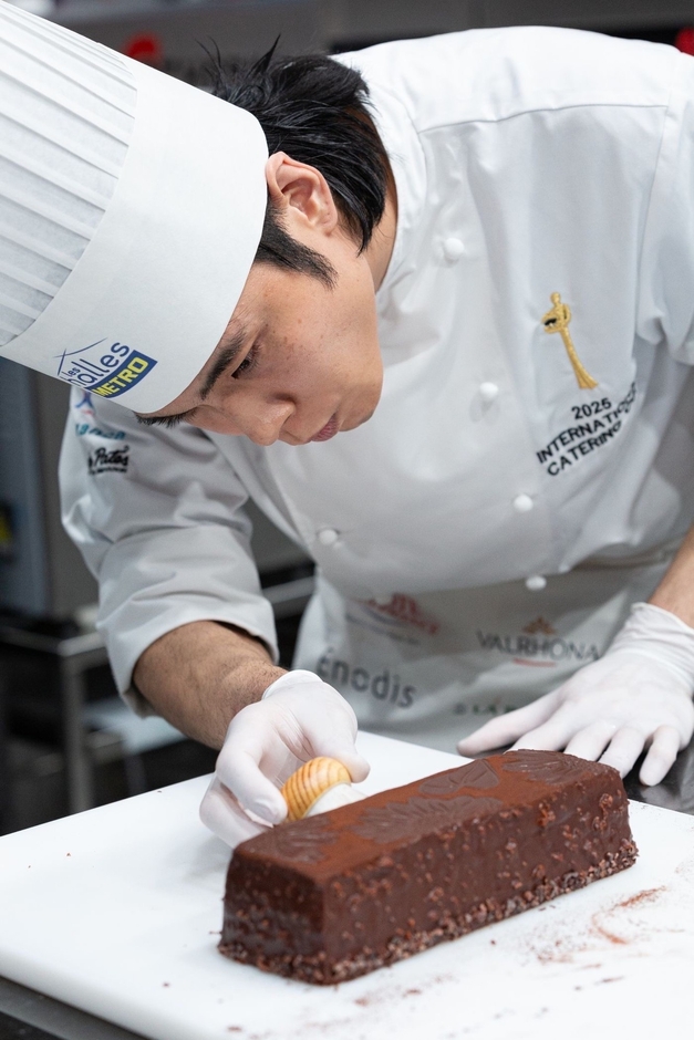 世界大会競技中