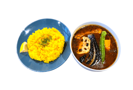 本格派のスープカレーも半額！
