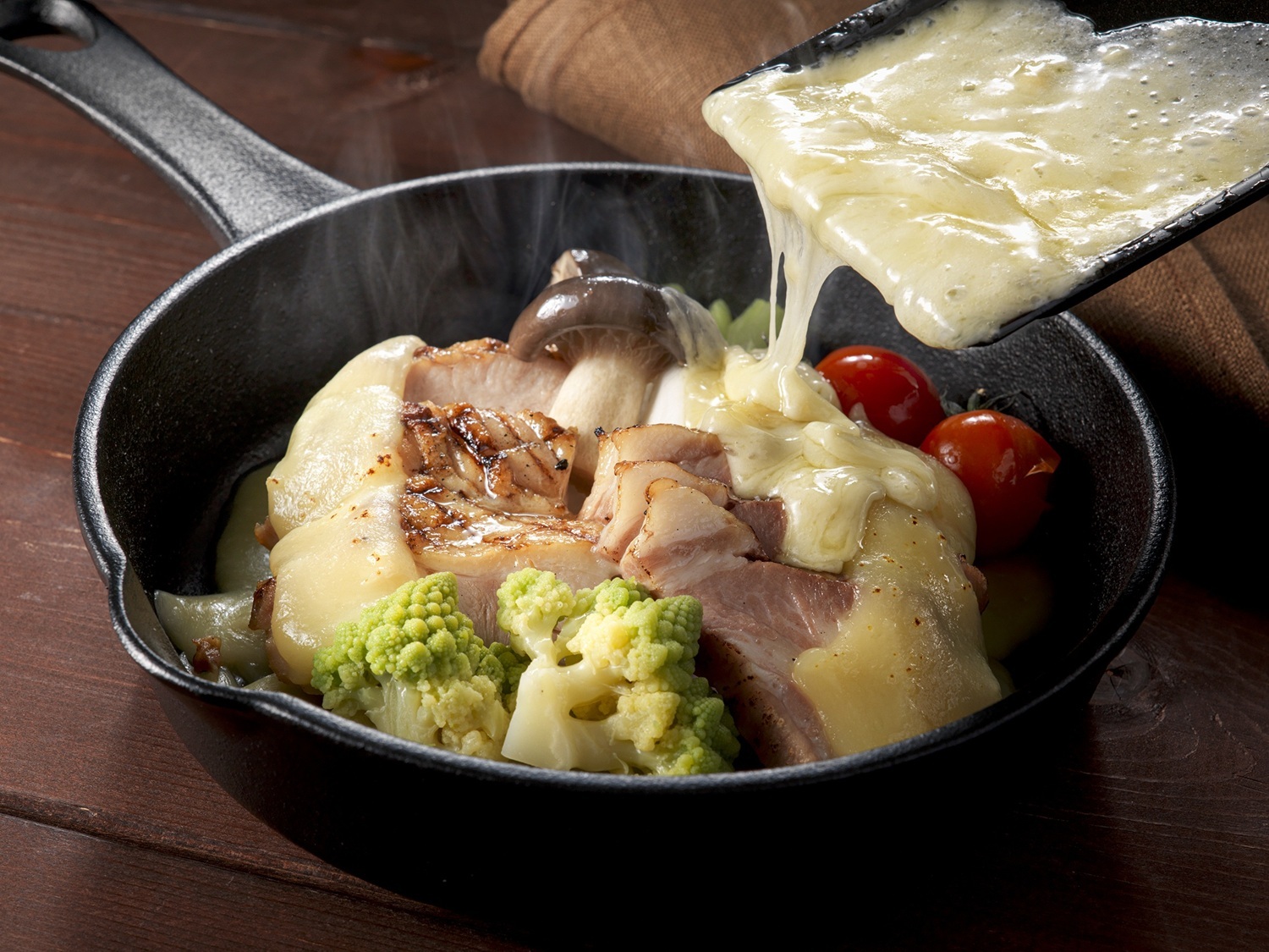 山の恵みグリル とろけるラクレット