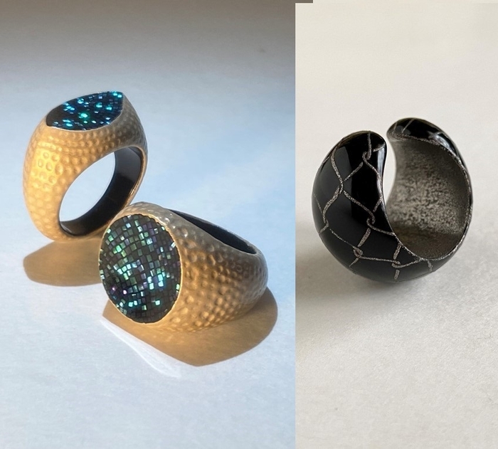 出展 漆のアクセサリー