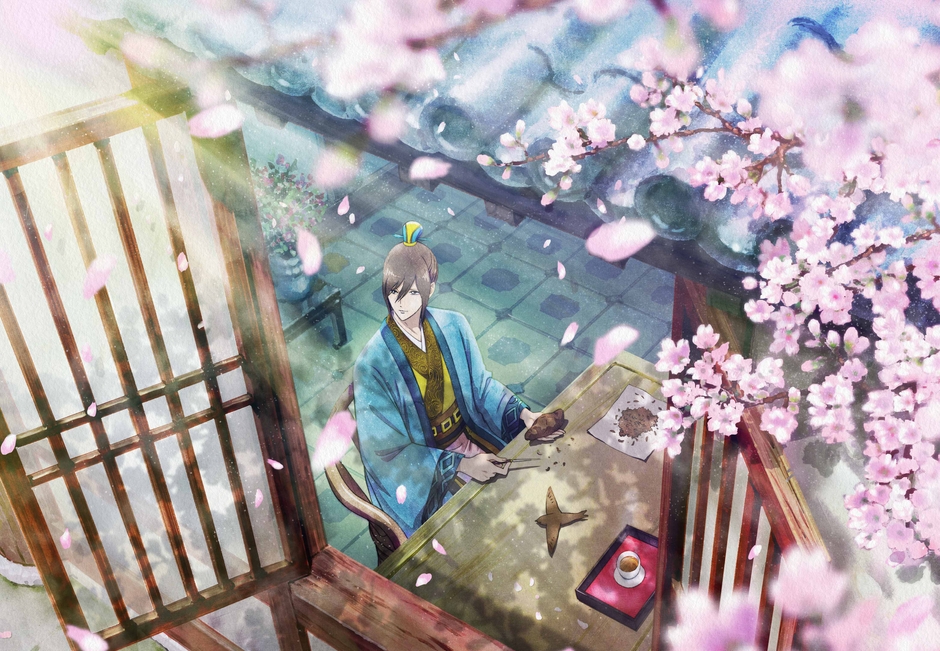 TVアニメ「後宮の烏」Blu-ray&DVD第二巻ジャケットイラスト