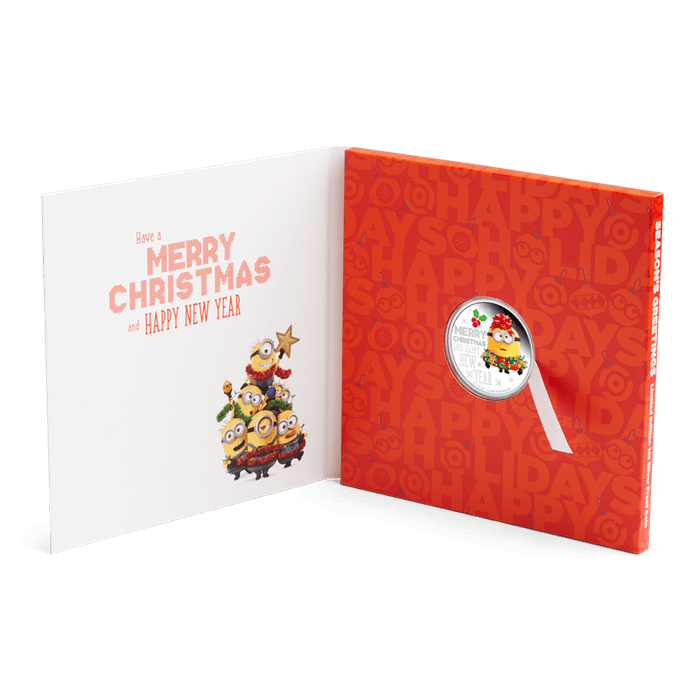 ミニオンメイド 純銀製カラーコイン 5