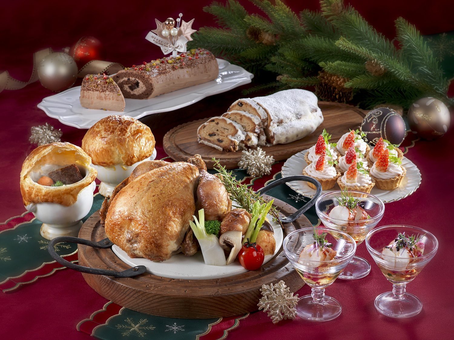 クリスマスアップグレードメニュー集合