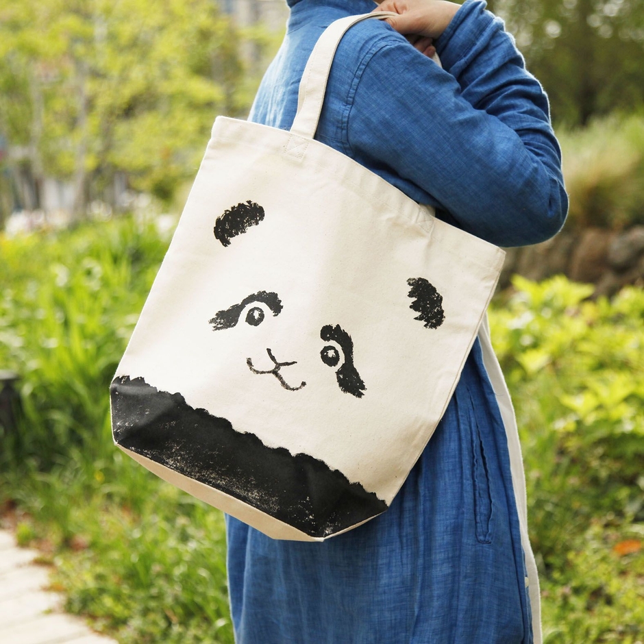 パンダくんがトートバッグになった!