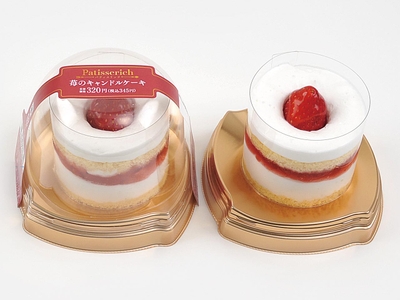苺のキャンドルケーキ　単品画像