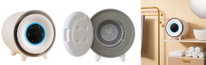 ■0,8kgタイプのコンパクト衣類乾燥機「NP-C80」