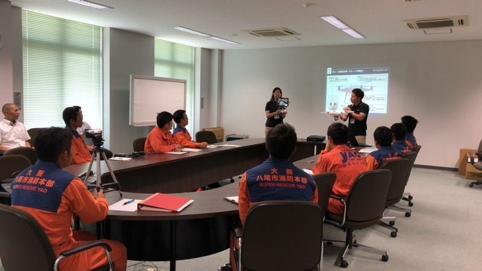 八尾市消防署座学講習