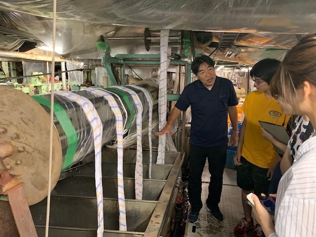 泉州タオル製造工程見学11