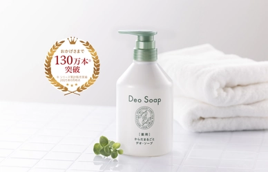 40代以上の妻、約7割が悩む“夫の体臭問題”に終止符！ 汗臭・加齢臭を抑える『薬用 体臭対策ボディソープ』が パワーアップして新登場！