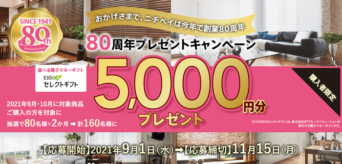 80thキャンペーンバナー