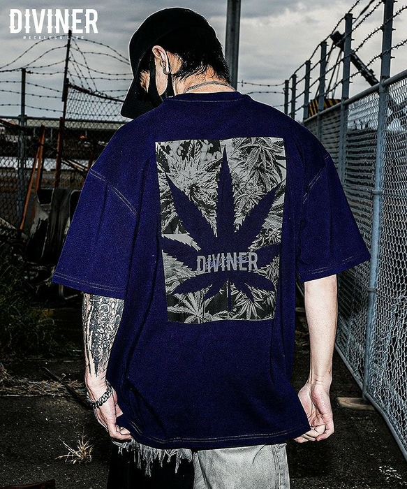 Weed TEE（ネイビー）