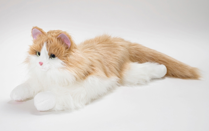 しっぽふりふり あまえんぼうねこちゃん ミックスブラウン_4