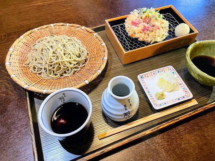 お花見さくら蕎麦(2)