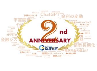 企業の経営動向を追うB2Bポータルサイト「CCReB GATEWAY」が開設2周年！グローバル展開も視野に特許を取得！