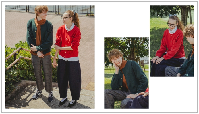 Fair isle pattern jacquard knit